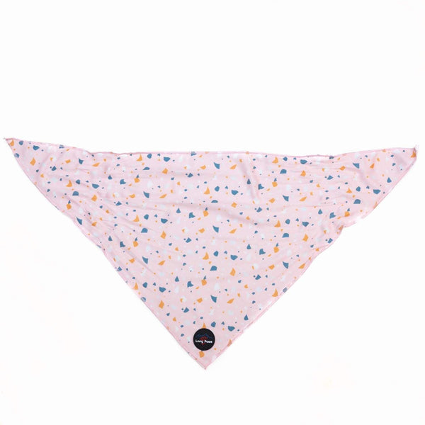 Funk The Dog Bandana | Terrazo Pink - Long Paws