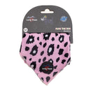 Funk The Dog Bandana | Pink Leopard - Long Paws