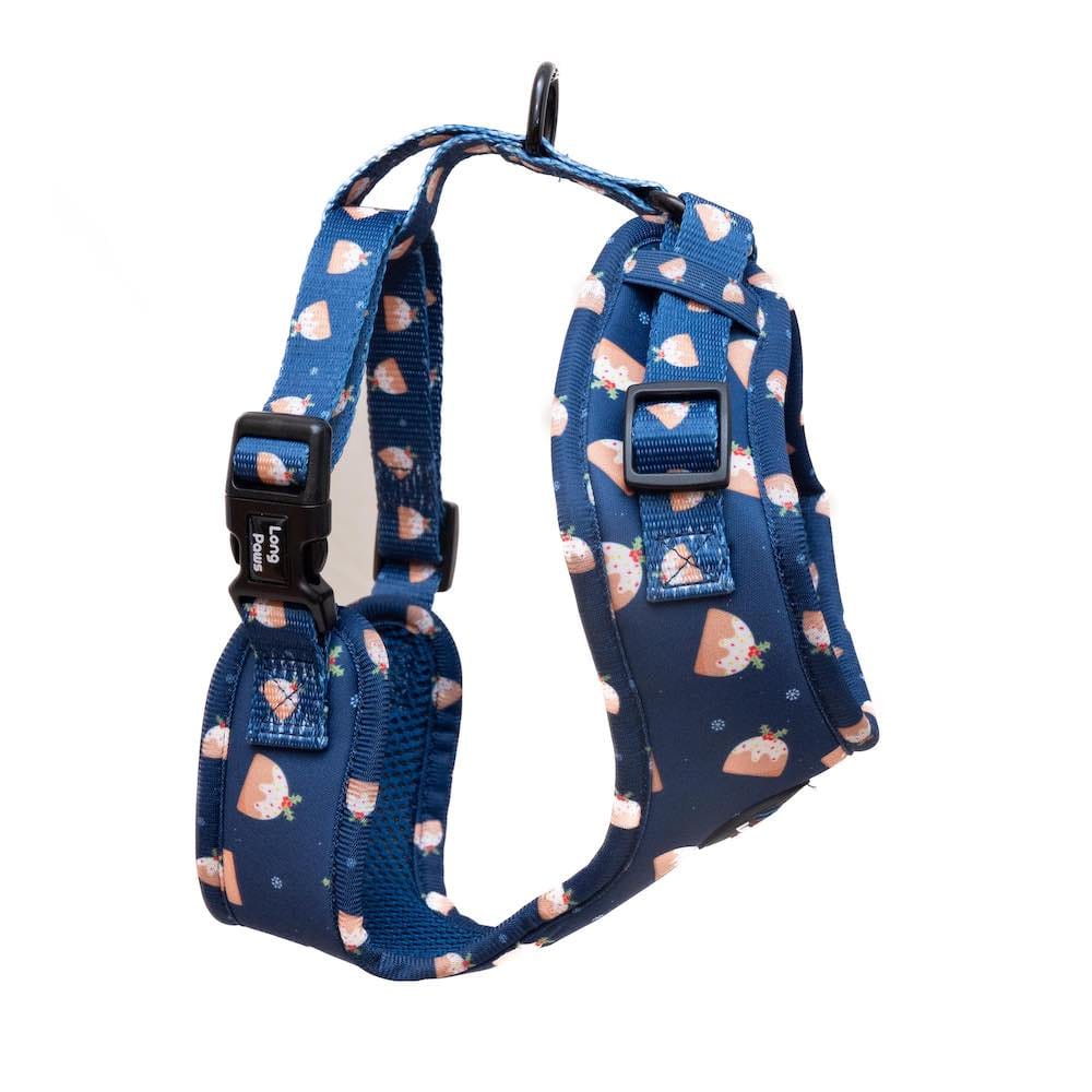 Funk The Dog Christmas Harness | Blue Pudding | Long Paws