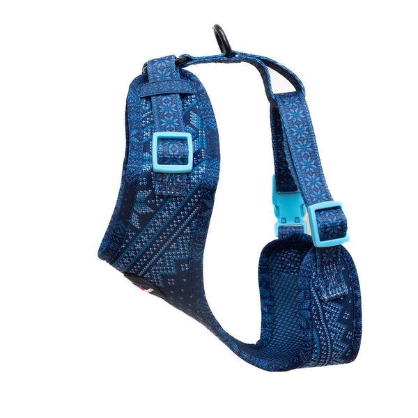 Funk The Dog Christmas Harness | Blue Traditional Christmas