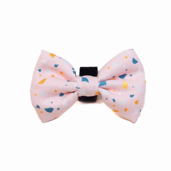 Funk The Dog Bow Tie | Terrazo Pink - Long Paws