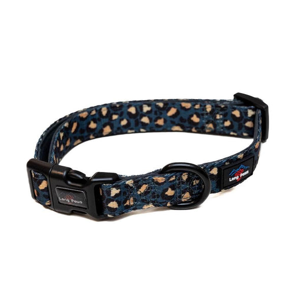 Leopard dog collar