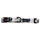 Funk the Dog Collar | Paint Splodge Grey - Long Paws