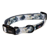 Funk the Dog Collar, Bowtie & Bandana Set | Paint Splodge Grey, Green, Yellow & White