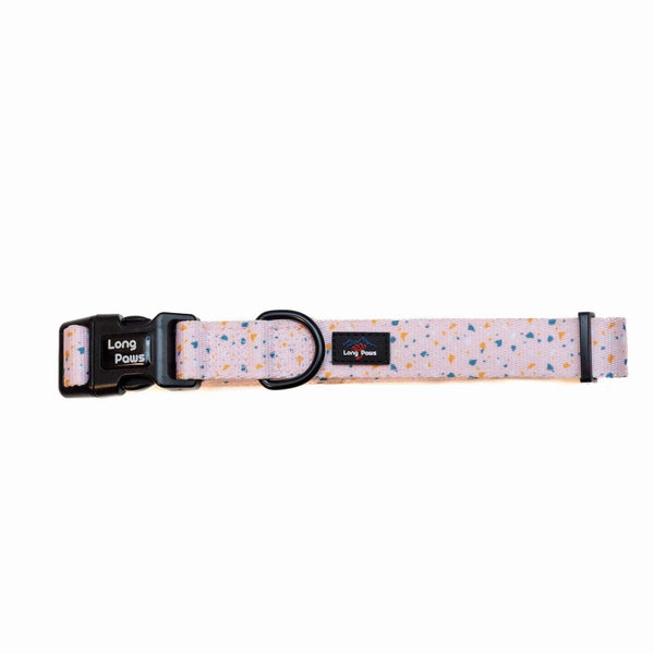 Funk The Dog Collar | Terrazo Pink - Long Paws