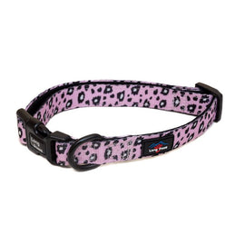 Funk The Dog Collar | Pink Leopard - Long Paws
