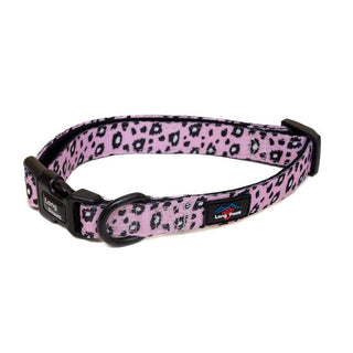 Funk The Dog Collar | Pink Leopard - Long Paws