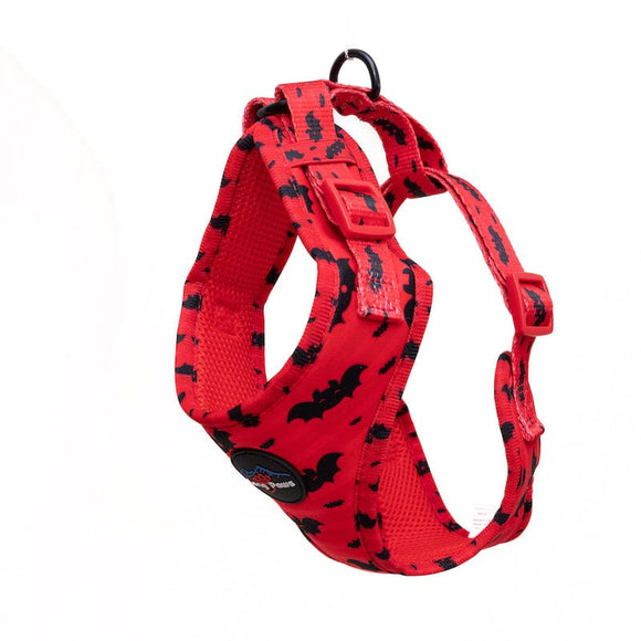 Funk The Dog Harness | Red Bats
