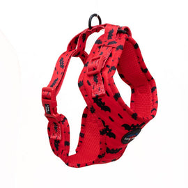 Funk The Dog Harness | Red Bats - 0