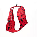 Funk The Dog Harness | Red Bats-1