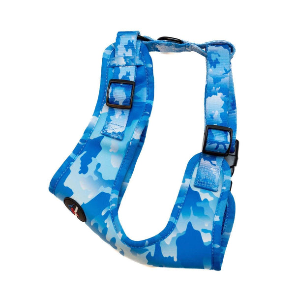 Blue camo dog best sale harness