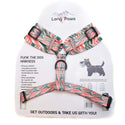 Funk The Dog Harness | PinkGreen Zebra - Long Paws