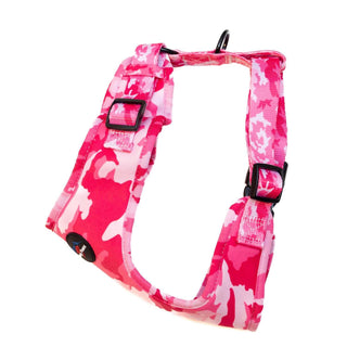 Funk The Dog Harness | Pink Camo - Long Paws