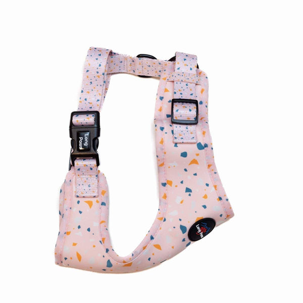 Funk The Dog Harness | Terrazo Pink - Long Paws