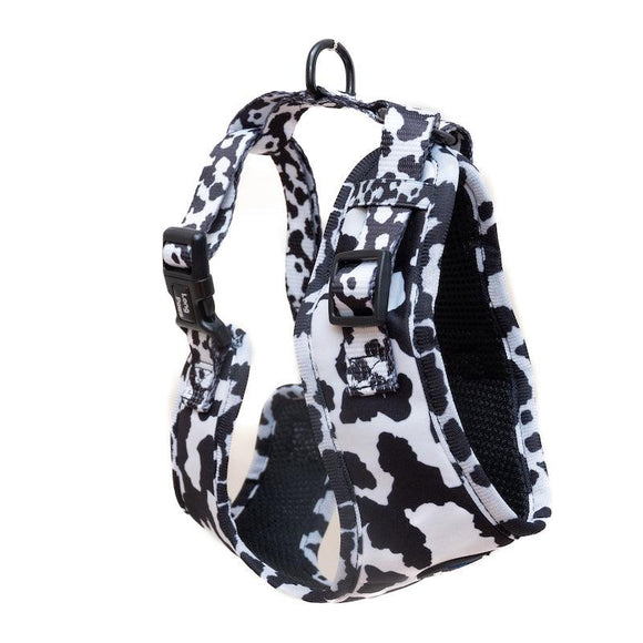 Funk The Dog Harness | Cow Print - Long Paws