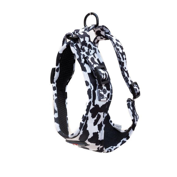 Funk The Dog Harness | Cow Print - Long Paws