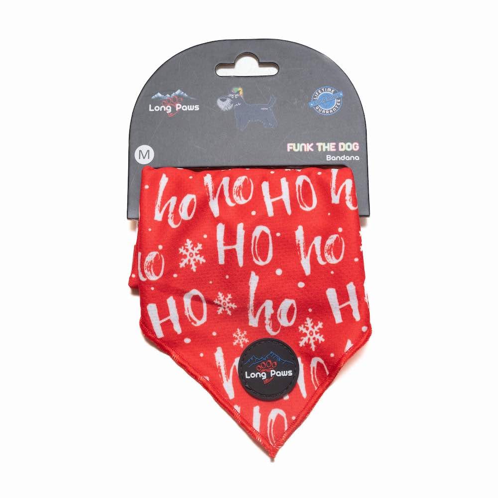 Funk The Dog Christmas Bandana | HoHoHo