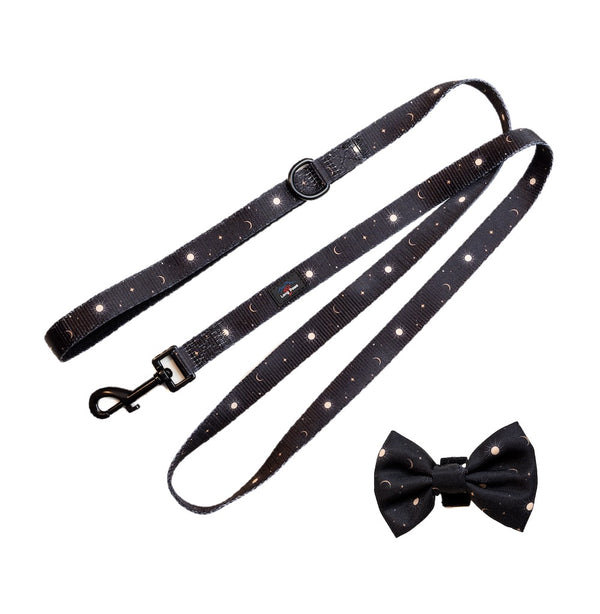 Funk the Dog Lead & Bowtie Set | Night Sky