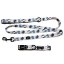 Funk the Dog Collar & Lead Set | Paint Splodge Grey-7