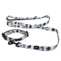 Funk the Dog Collar & Lead Set | Paint Splodge Grey