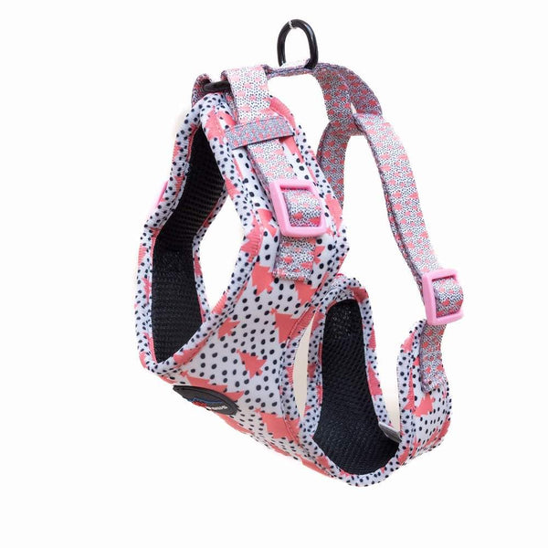 Funk The Dog Christmas Harness | Pink Tree