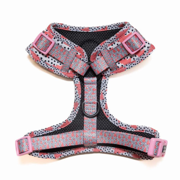 Funk The Dog Christmas Harness | Pink Tree