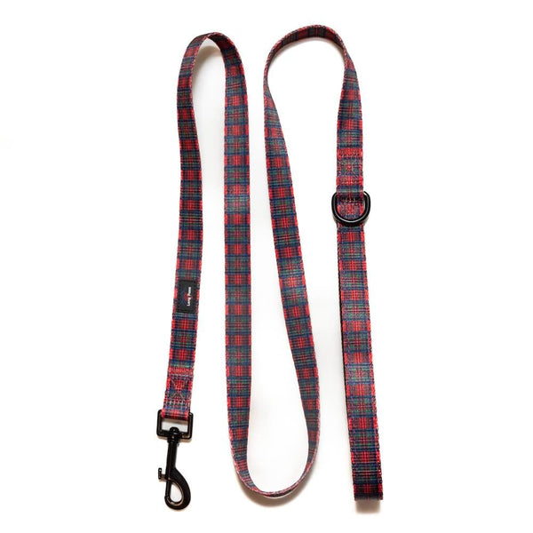 Funk The Dog Tartan Lead | Red Traditional Tartan
