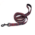 Funk The Dog Tartan Lead | Red Traditional Tartan