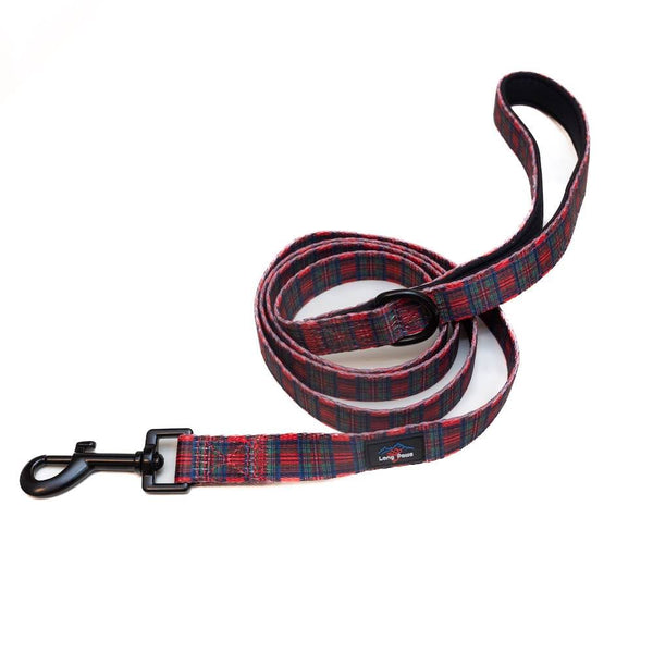 Funk The Dog Tartan Lead | Red Traditional Tartan
