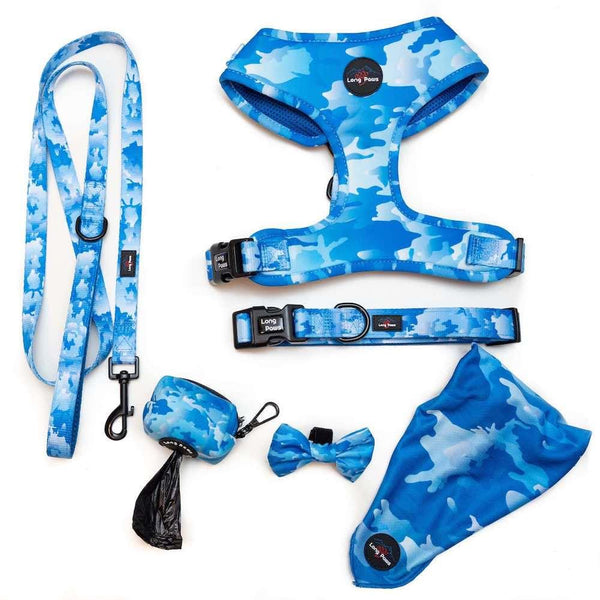 Funk The Dog Bandana | Blue Camo - Long Paws