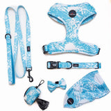Funk The Dog Bandana | Blue Tie Dye - Long Paws