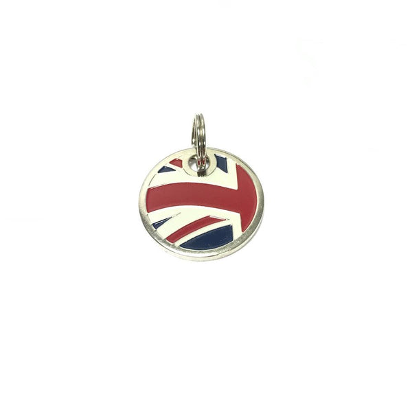 Union Jack Dog Tags (22mm) - Long Paws