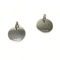 Classic Titanium Dog Tag (22mm) in Various Colours | Round - Long Paws