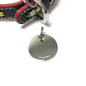 Classic Titanium Dog Tag (22mm) in Various Colours | Round - Long Paws