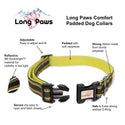 Comfort Dog Collar - Green - Long Paws