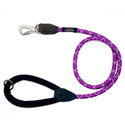 Comfort Rope Lead | SCREW Lock | Purple | 48in / 120cm - Long Paws