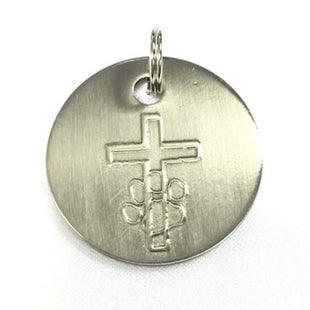 Cross Dog Tag (30mm)