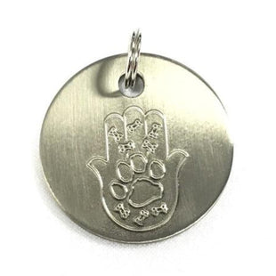 Hamsa Dog Tag (30mm) - Long Paws
