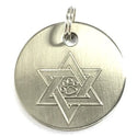 Star of David Dog Tag (30mm)