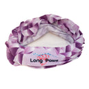 PupStretch Geo Dog Bandanas - Purple Geo-1