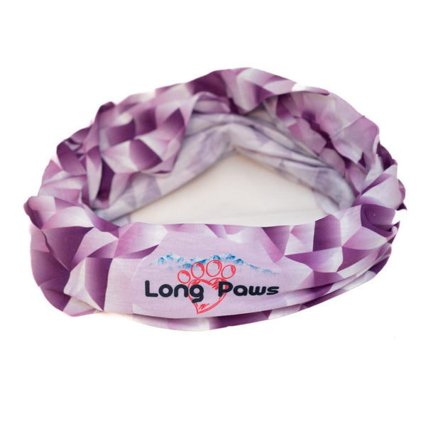 PupStretch Geo Dog Bandanas - Purple Geo