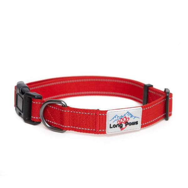 Reflective Dog Collar - Red
