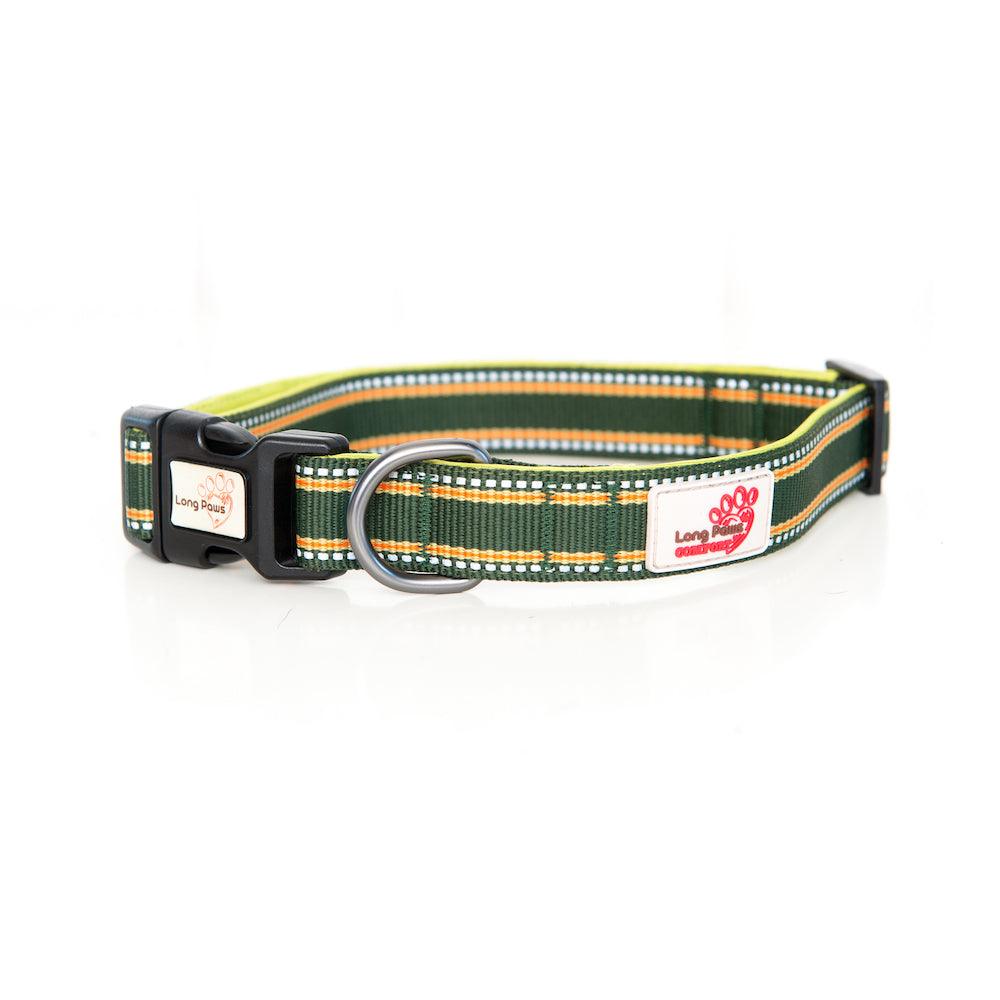 Comfort Dog Collar - Green - Long Paws