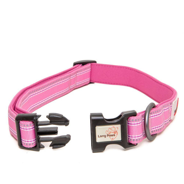 Comfort Dog Collar - Pink - Long Paws