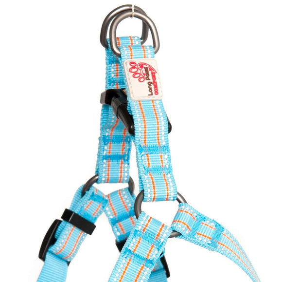 Comfort Step-in Dog Harness - Baby Blue - Long Paws