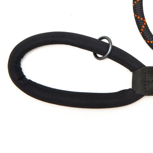 Comfort Rope Lead | SCREW Lock | Orange / Red | 48in / 120cm - Long Paws