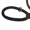 Comfort Rope Lead | TRIGGER Clip | Black with Orange Stripes