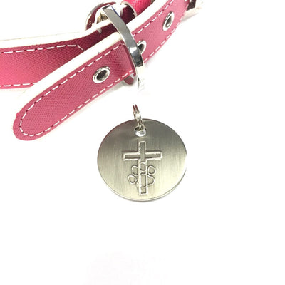 Cross Dog Tag (30mm) - 0