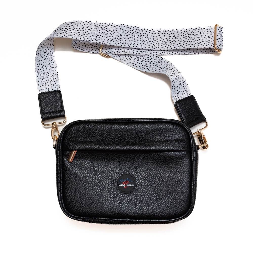 Stride Black Dog Walking Bag